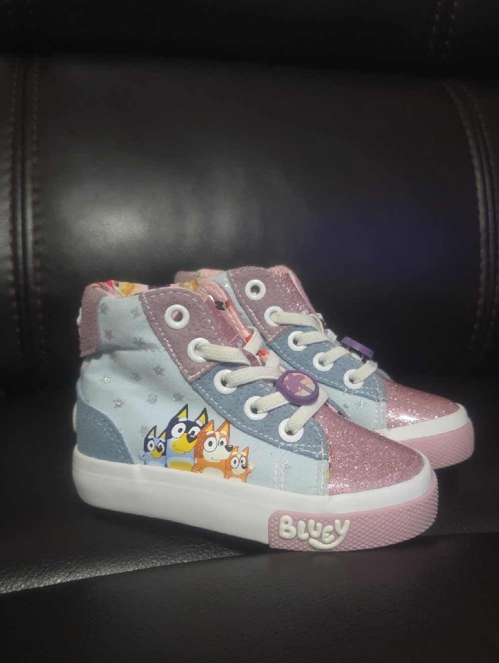 Toddler girl Bluey Slip-on sneakers
